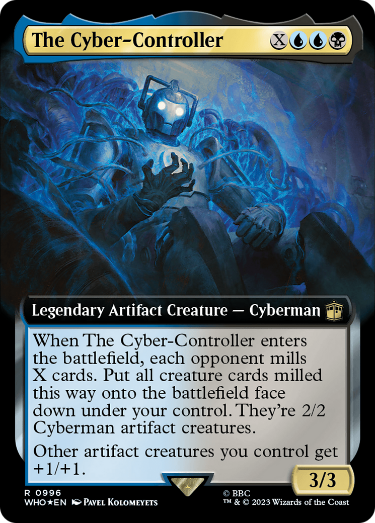 The Cyber-Controller (Extended Art) (Surge Foil) [Doctor Who] | Mindsight Gaming