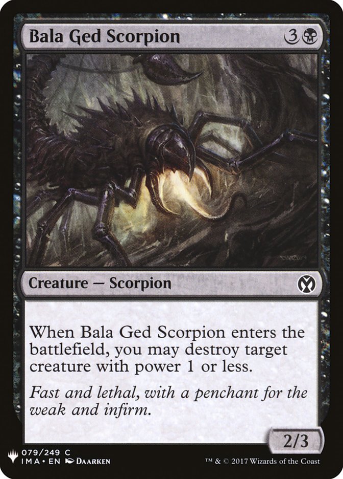 Bala Ged Scorpion [Mystery Booster] | Mindsight Gaming