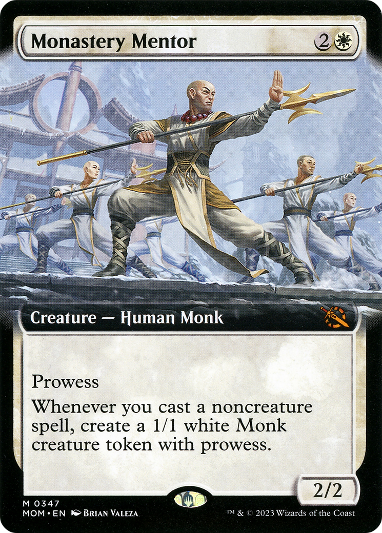Monastery Mentor (Extended Art) [March of the Machine] | Mindsight Gaming