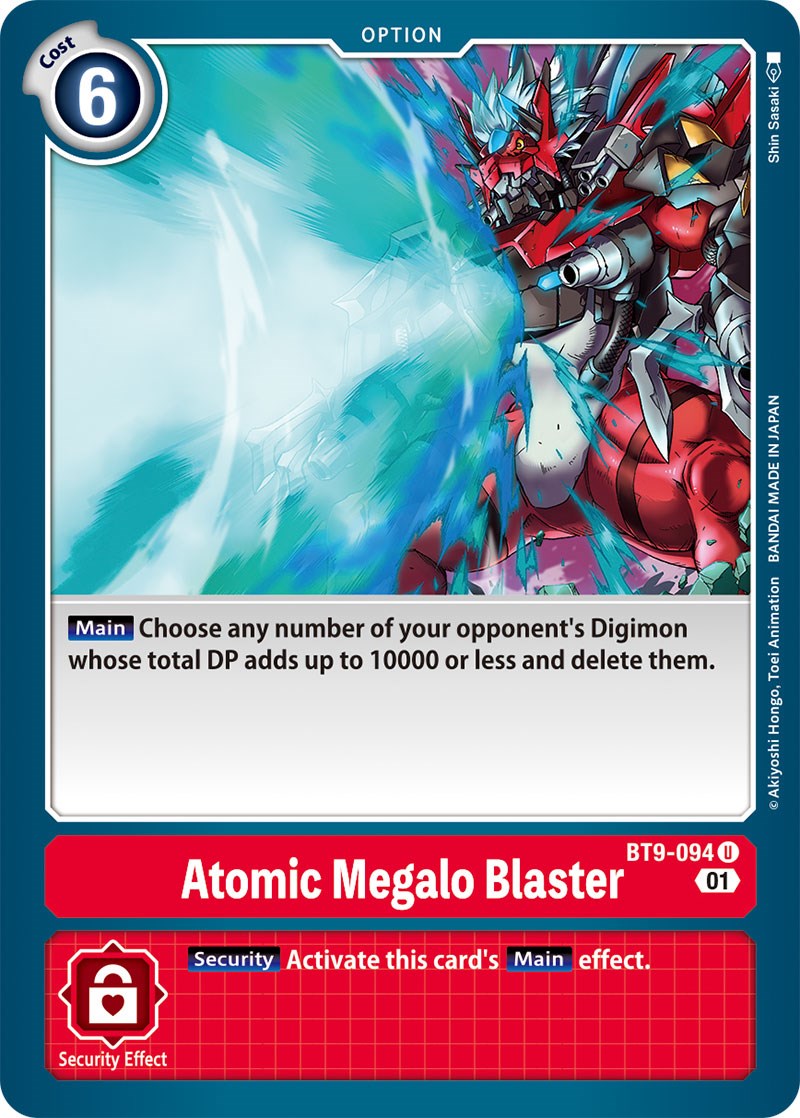 Atomic Megalo Blaster [BT9-094] [X Record] | Mindsight Gaming