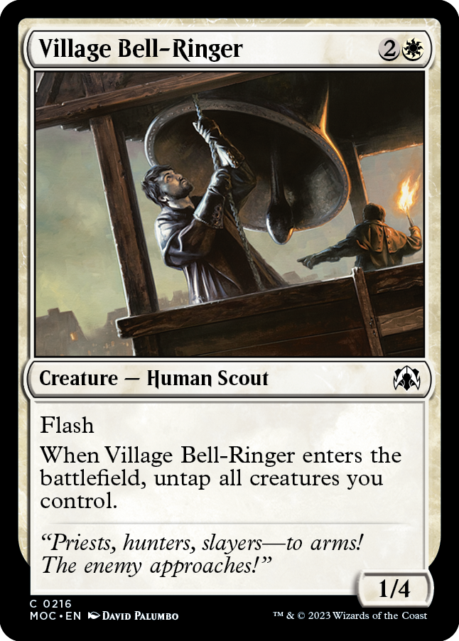 Village Bell-Ringer [March of the Machine Commander] | Mindsight Gaming