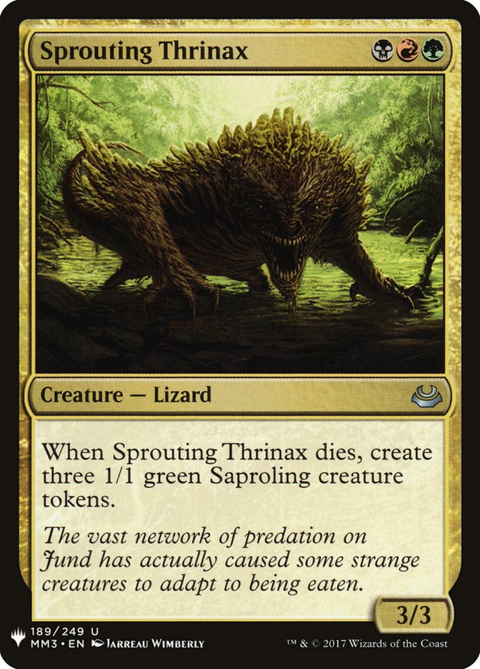 Sprouting Thrinax [Mystery Booster] | Mindsight Gaming