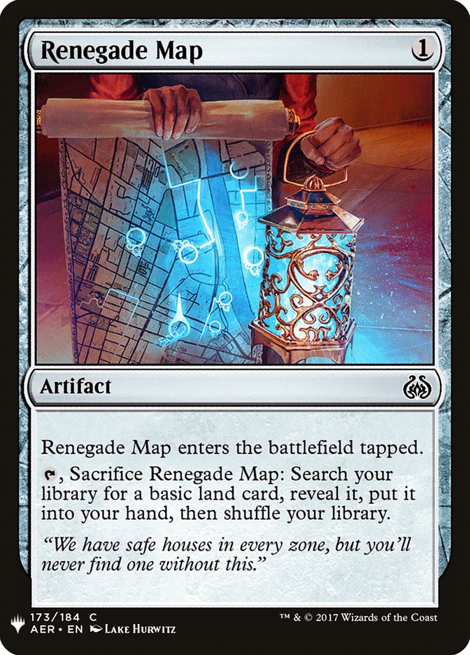 Renegade Map [Mystery Booster] | Mindsight Gaming