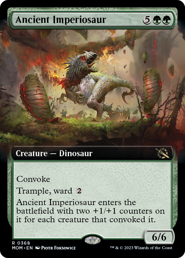 Ancient Imperiosaur (Extended Art) [March of the Machine] | Mindsight Gaming