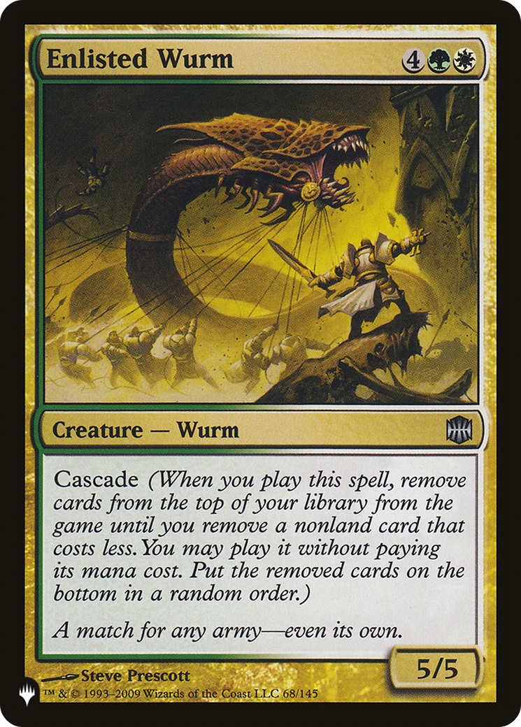 Enlisted Wurm [The List] | Mindsight Gaming
