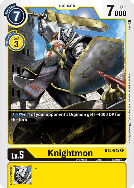 Knightmon [BT5-042] [Battle of Omni] | Mindsight Gaming