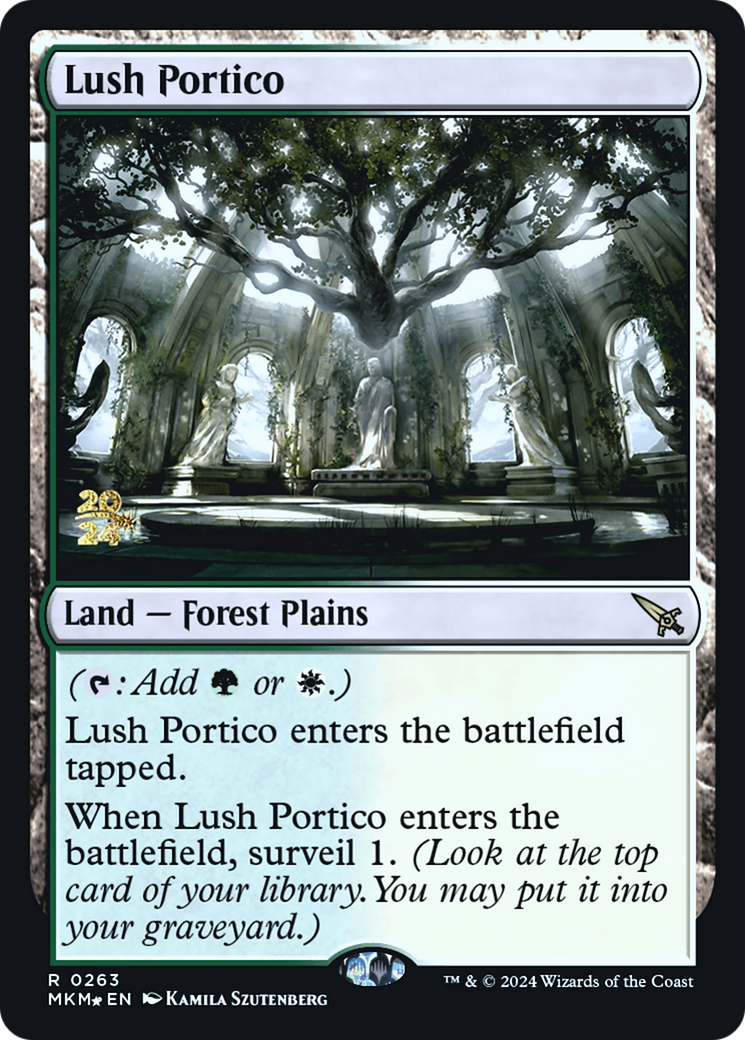 Lush Portico [Murders at Karlov Manor Prerelease Promos] | Mindsight Gaming