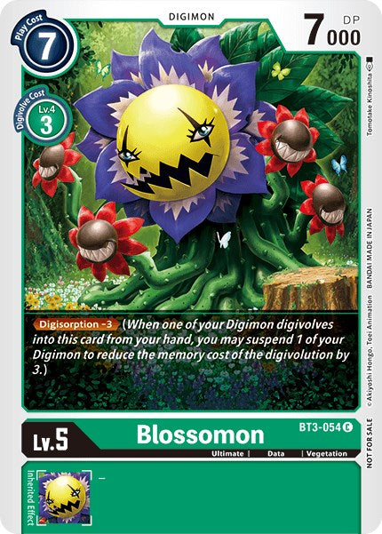 Blossomon [BT3-054] (Tamer Party Vol. 5) [Release Special Booster Promos] | Mindsight Gaming