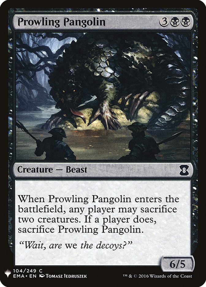 Prowling Pangolin [Mystery Booster] | Mindsight Gaming