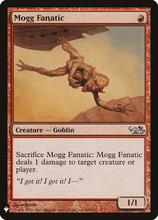 Mogg Fanatic [Mystery Booster] | Mindsight Gaming