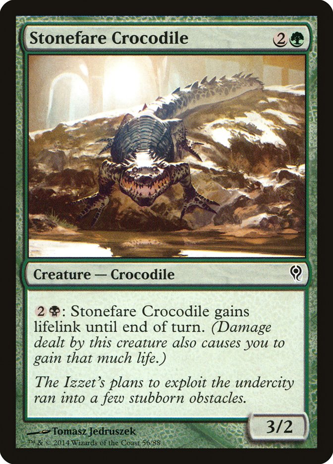 Stonefare Crocodile [Duel Decks: Jace vs. Vraska] | Mindsight Gaming