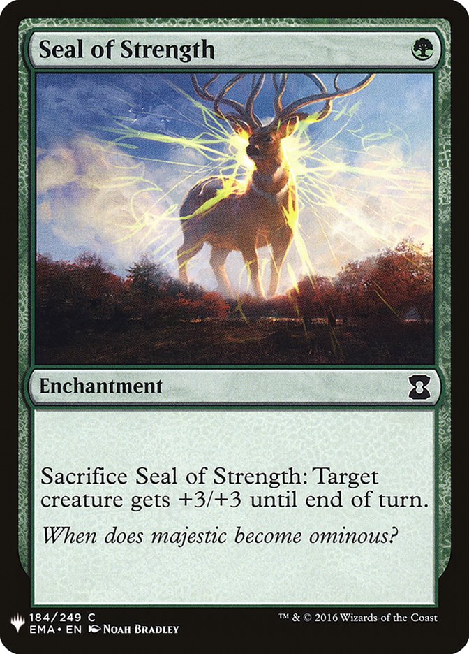 Seal of Strength [Mystery Booster] | Mindsight Gaming