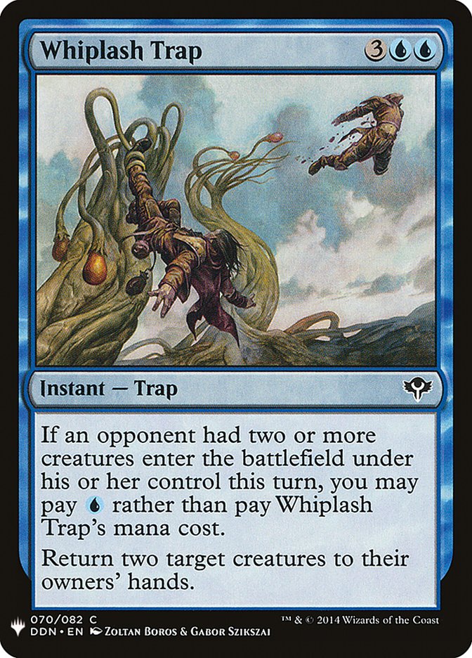 Whiplash Trap [Mystery Booster] | Mindsight Gaming