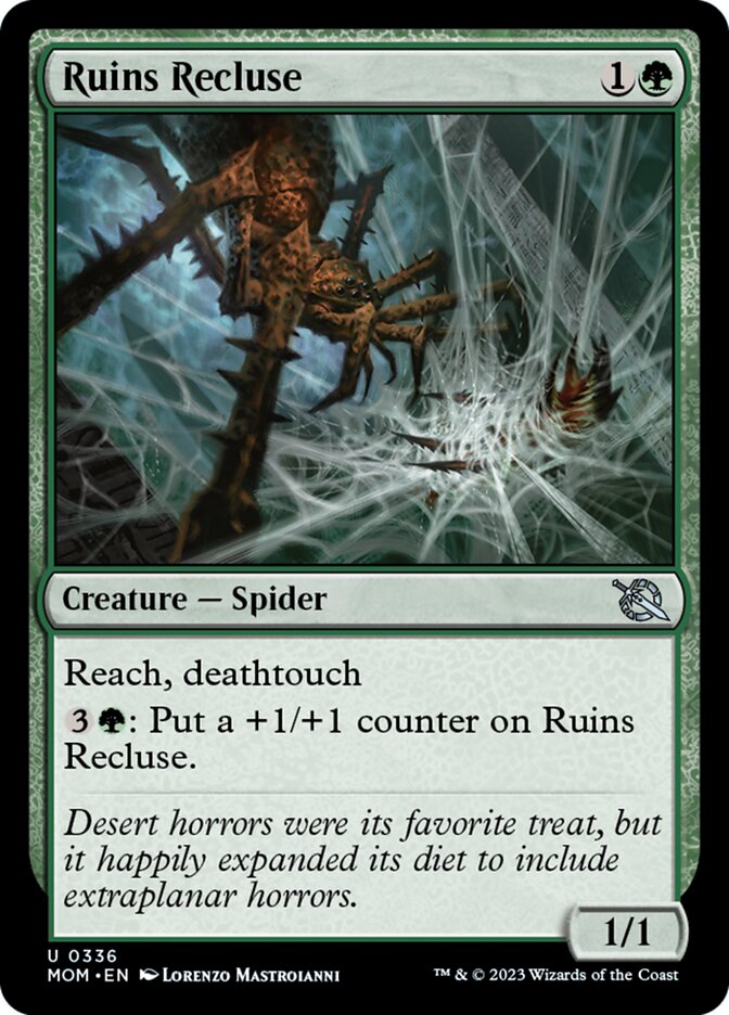 Ruins Recluse [March of the Machine] | Mindsight Gaming