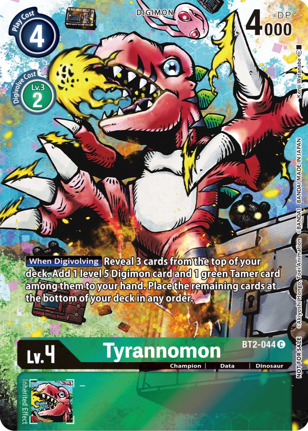 Tyrannomon [BT2-044] (25th Special Memorial Pack) [Release Special Booster Promos] | Mindsight Gaming