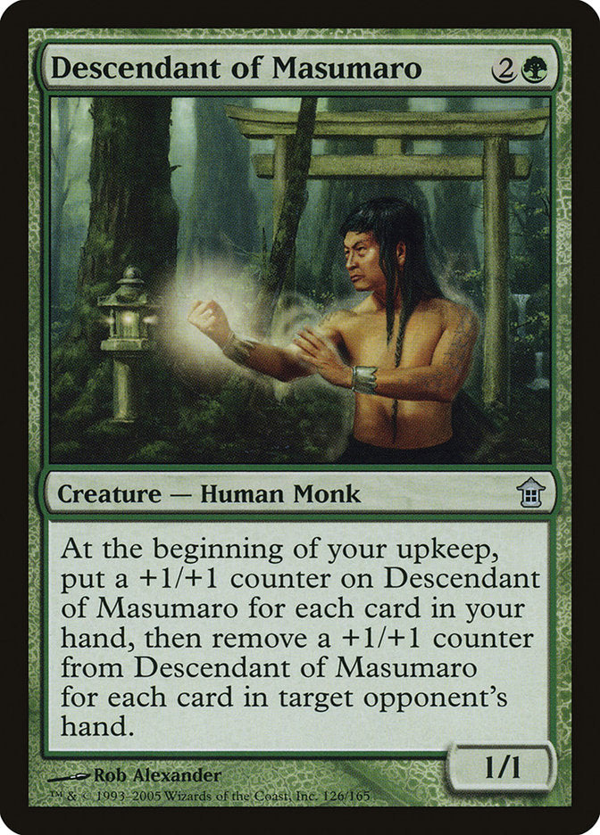Descendant of Masumaro [Saviors of Kamigawa] | Mindsight Gaming