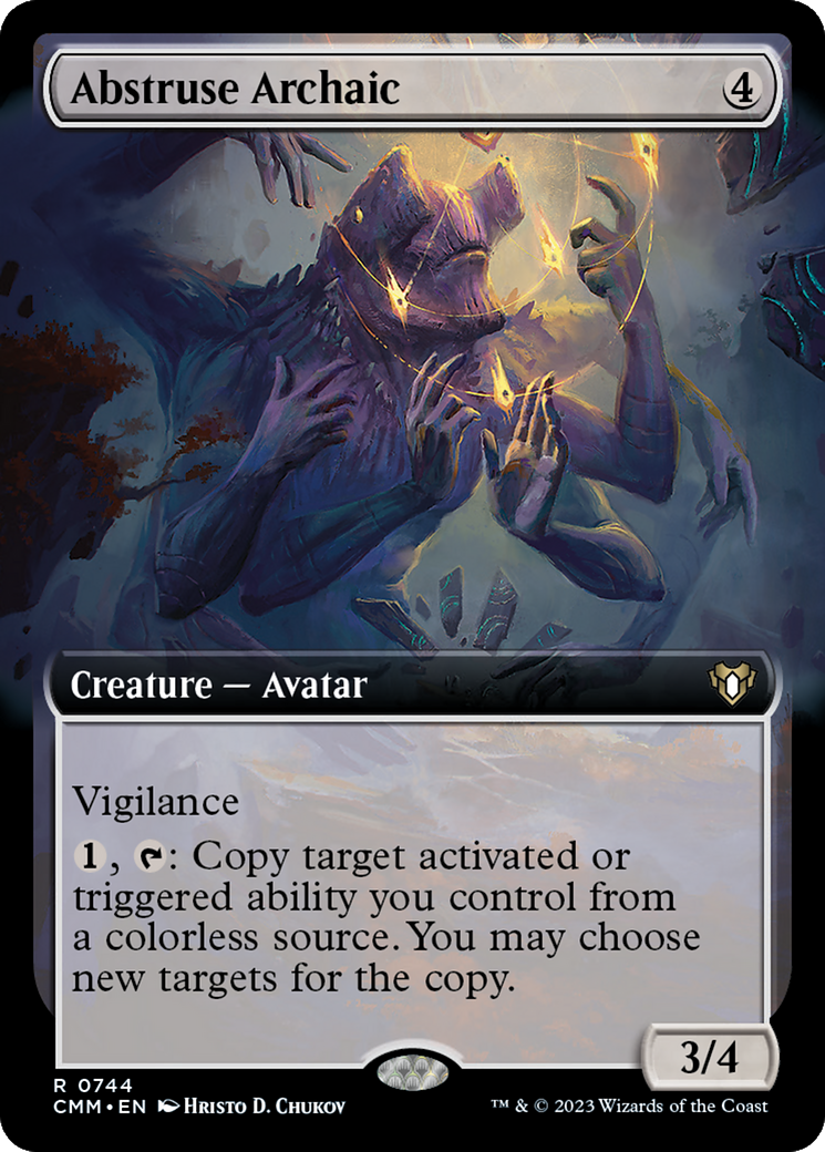 Abstruse Archaic (Extended Art) [Commander Masters] | Mindsight Gaming