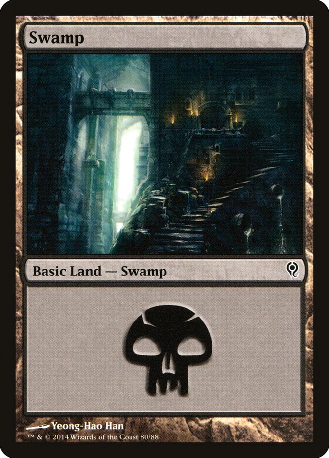 Swamp (80) [Duel Decks: Jace vs. Vraska] | Mindsight Gaming