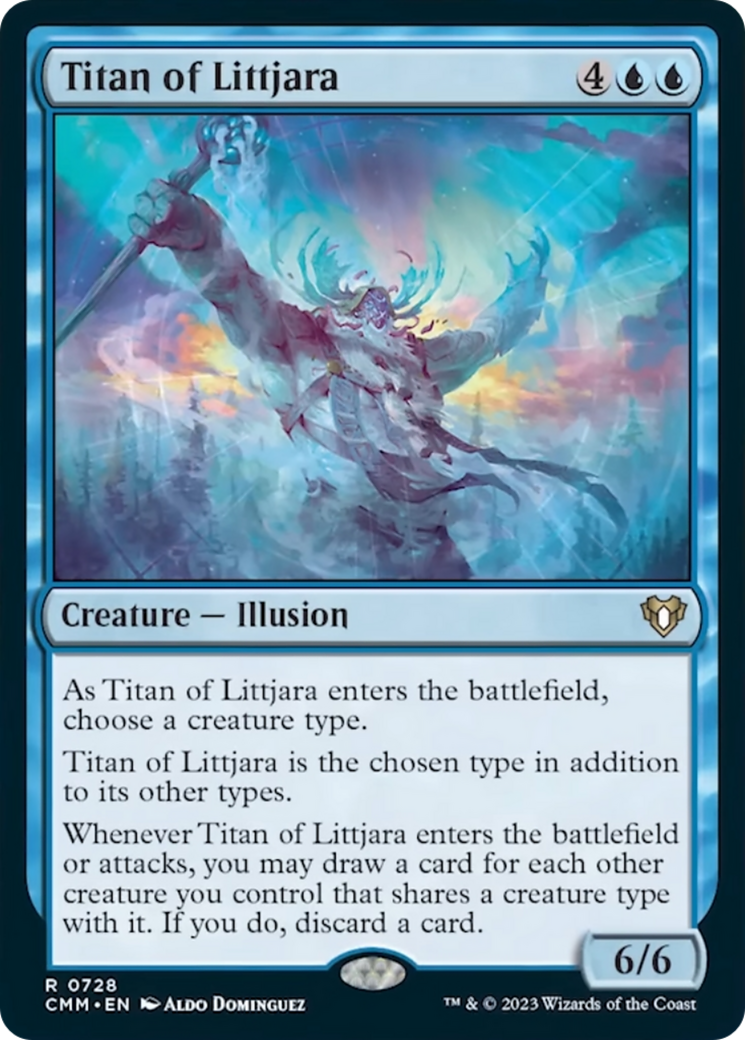Titan of Littjara [Commander Masters] | Mindsight Gaming