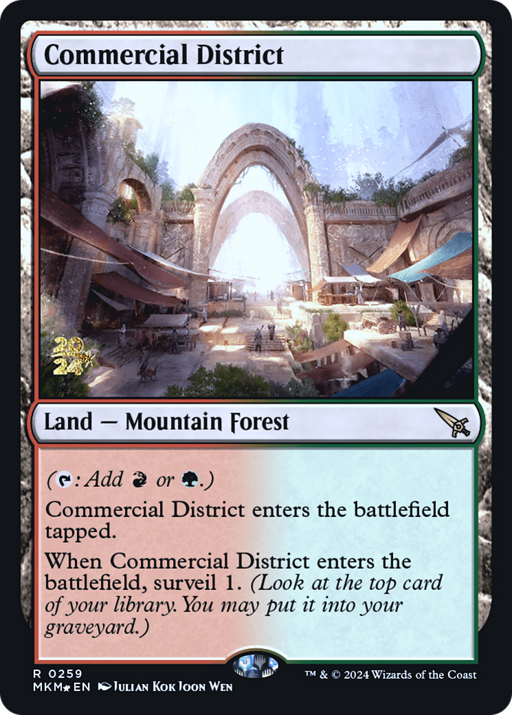 Commercial District [Murders at Karlov Manor Prerelease Promos] | Mindsight Gaming