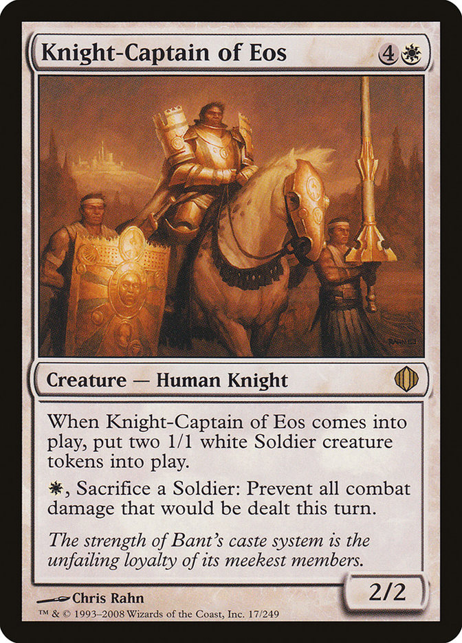 Knight-Captain of Eos [Shards of Alara] | Mindsight Gaming