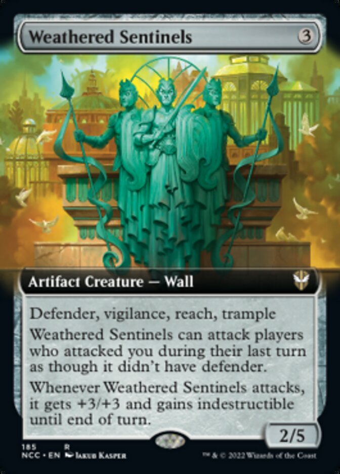 Weathered Sentinels (Extended Art) [Streets of New Capenna Commander] | Mindsight Gaming
