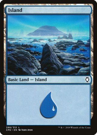 Island (288) [Commander Anthology Volume II] | Mindsight Gaming
