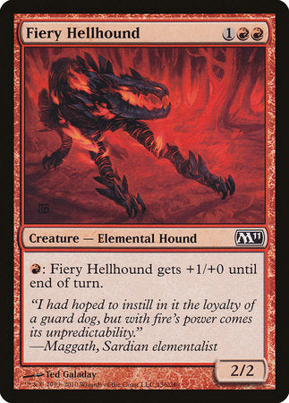 Fiery Hellhound [Magic 2011] | Mindsight Gaming