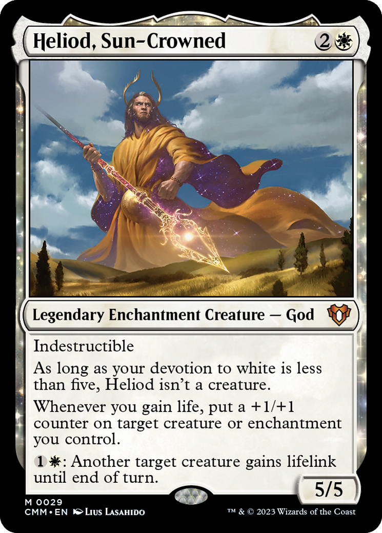 Heliod, Sun-Crowned [Commander Masters] | Mindsight Gaming