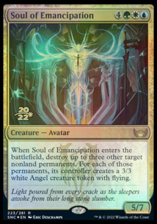 Soul of Emancipation [Streets of New Capenna Prerelease Promos] | Mindsight Gaming