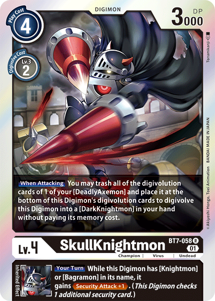 SkullKnightmon [BT7-058] [Next Adventure] | Mindsight Gaming
