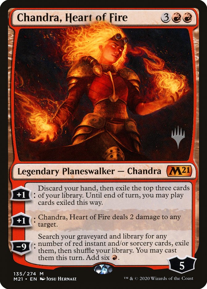 Chandra, Heart of Fire (Promo Pack) [Core Set 2021 Promos] | Mindsight Gaming