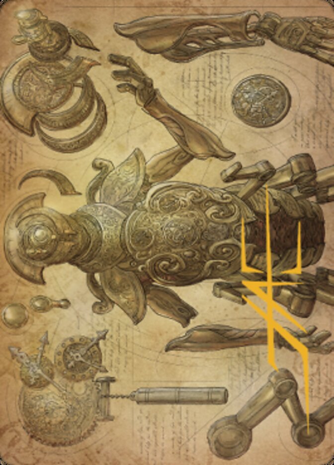 Foundry Inspector Art Card (Gold-Stamped Signature) [The Brothers' War Art Series] | Mindsight Gaming
