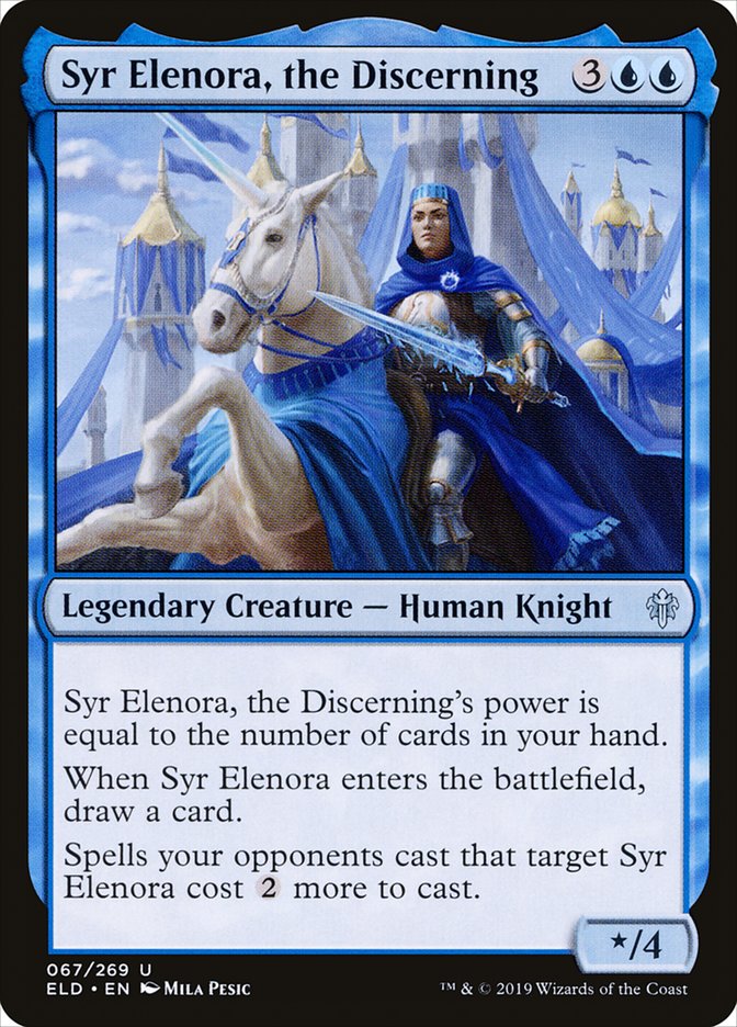 Syr Elenora, the Discerning [Throne of Eldraine] | Mindsight Gaming