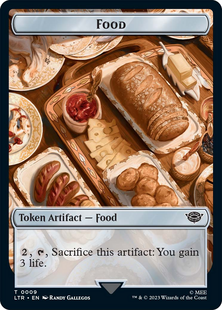 Food (09) // Spirit Double-Sided Token [The Lord of the Rings: Tales of Middle-Earth Tokens] | Mindsight Gaming