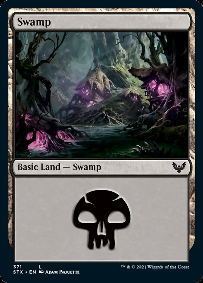 Swamp (#371) [Strixhaven: School of Mages] | Mindsight Gaming