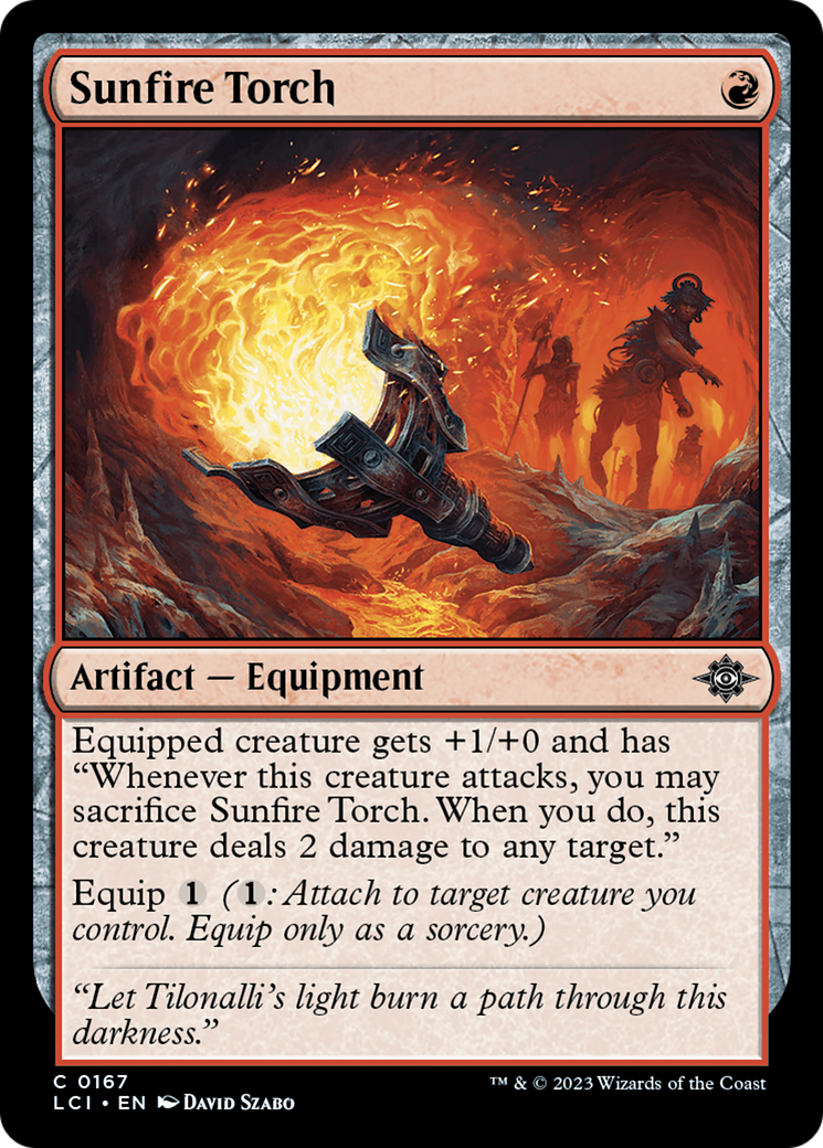 Sunfire Torch [The Lost Caverns of Ixalan] | Mindsight Gaming