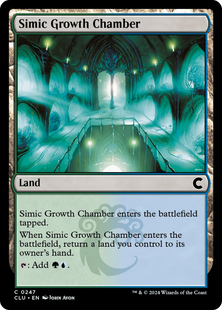 Simic Growth Chamber [Ravnica: Clue Edition] | Mindsight Gaming