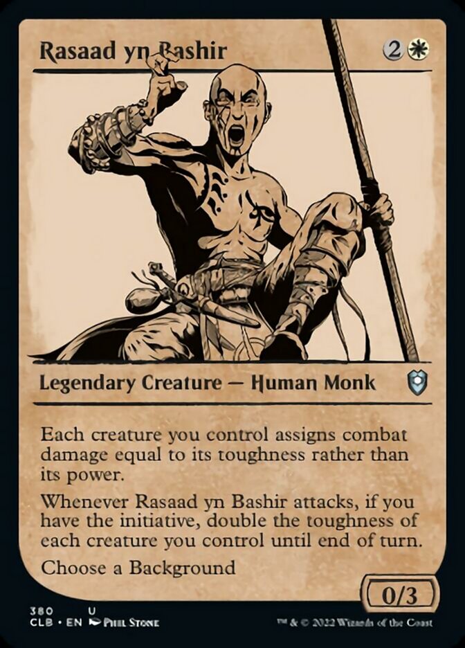 Rasaad yn Bashir (Showcase) [Commander Legends: Battle for Baldur's Gate] | Mindsight Gaming