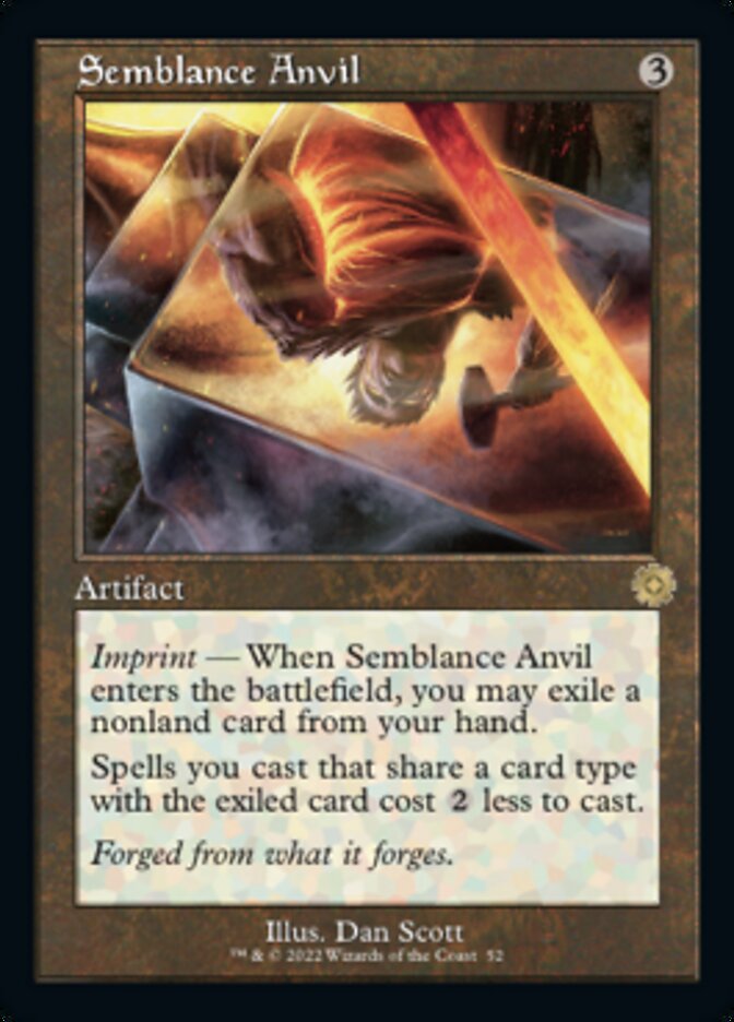 Semblance Anvil (Retro) [The Brothers' War Retro Artifacts] | Mindsight Gaming