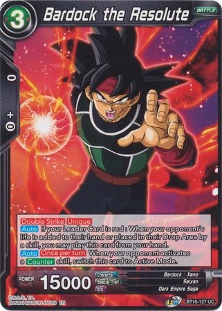 Bardock the Resolute (BT10-127) [Rise of the Unison Warrior 2nd Edition] | Mindsight Gaming