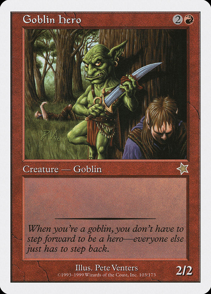 Goblin Hero [Starter 1999] | Mindsight Gaming