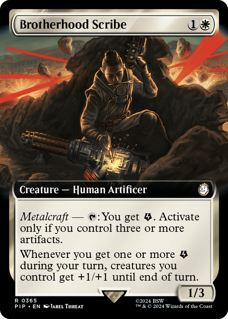 Brotherhood Scribe (Extended Art) [Fallout] | Mindsight Gaming