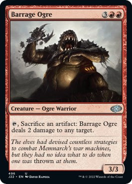 Barrage Ogre [Jumpstart 2022] | Mindsight Gaming