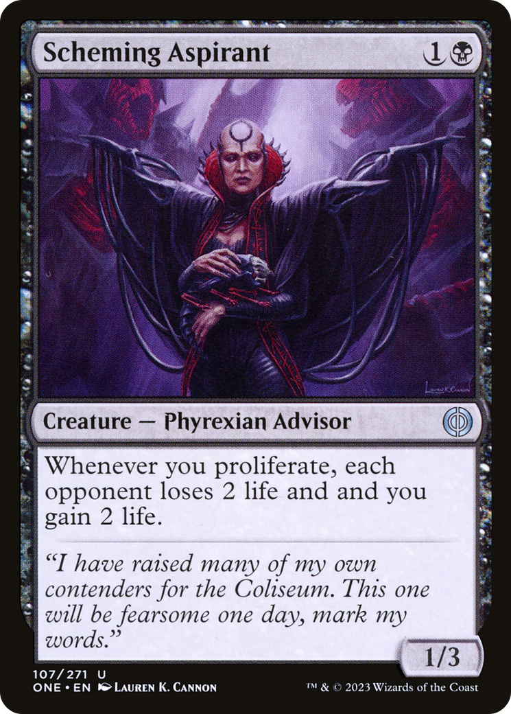 Scheming Aspirant [Phyrexia: All Will Be One] | Mindsight Gaming