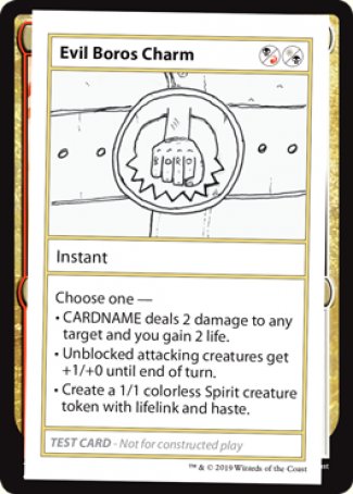 Evil Boros Charm (2021 Edition) [Mystery Booster Playtest Cards] | Mindsight Gaming