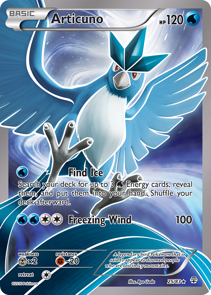 Articuno (25/83) [XY: Generations] | Mindsight Gaming