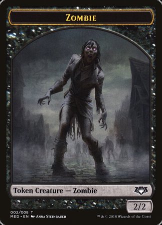 Zombie Token [Mythic Edition Tokens] | Mindsight Gaming
