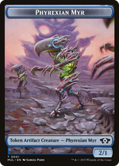 Phyrexian Myr // Phyrexian Hydra (11) Double-Sided Token [March of the Machine Tokens] | Mindsight Gaming
