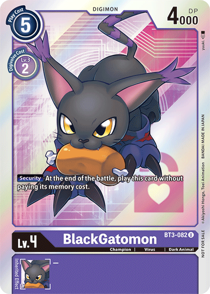 BlackGatomon [BT3-082] (Buy-A-Box Promo) [Release Special Booster Ver.1.5 Promos] | Mindsight Gaming